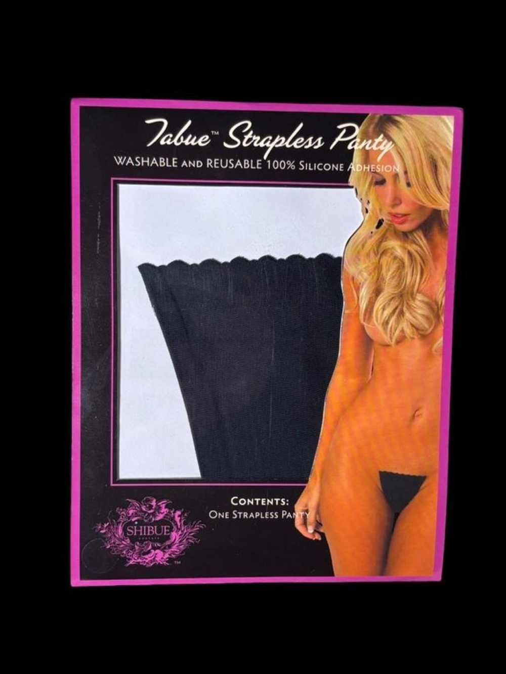 Tabue Strapless Panty - Black by Shibue